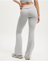 Cotton On Body Active - Ultra Soft Roll Over Flare Tights