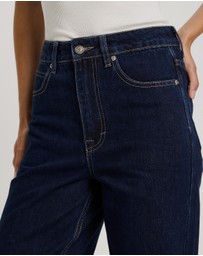 Atmos&Here - Mabel High Rise Wide Leg Jeans