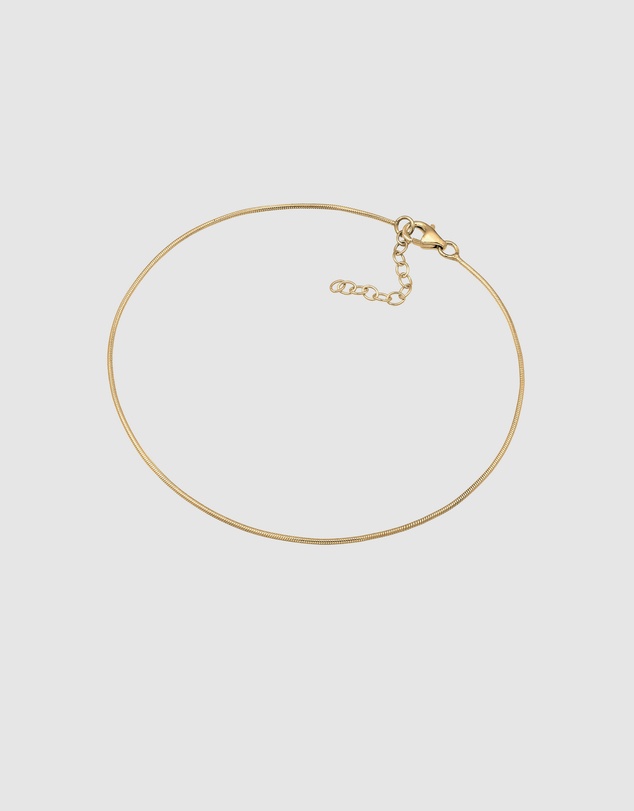 Elli Jewelry - Anklet in Gold-Plated 925 Silver