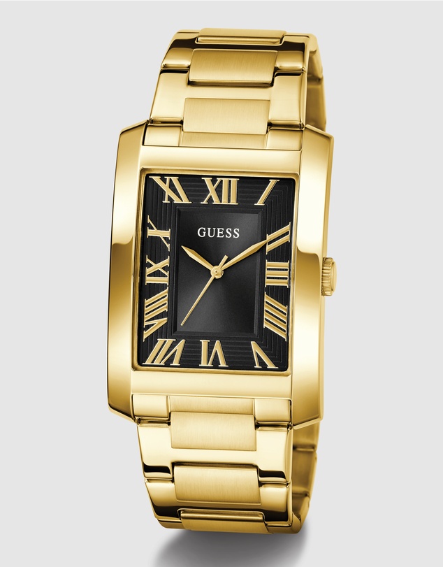 GUESS - Guess Men's Gold Tone 33.7mm Analogue Watch