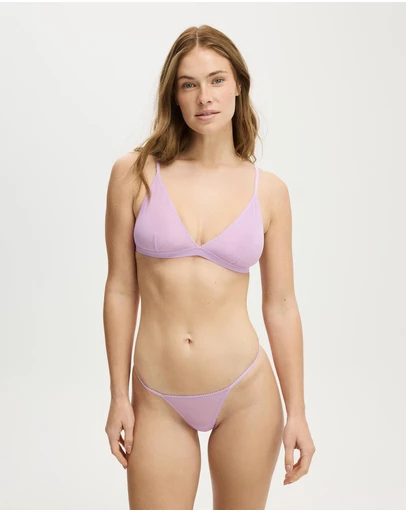 Cotton On Body - Maeve Mesh Triangle Bralette