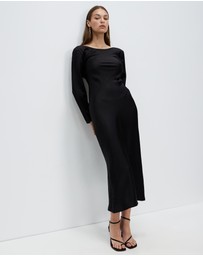 Third Form - Crush Tie Back Maxi Dress