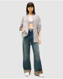 Tommy Jeans - Claire Highrise Wide Leg Turn Jeans