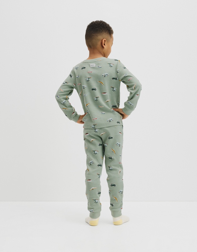 Country Road - Australian Cotton Long Sleeve Motor Sport Pyjamas