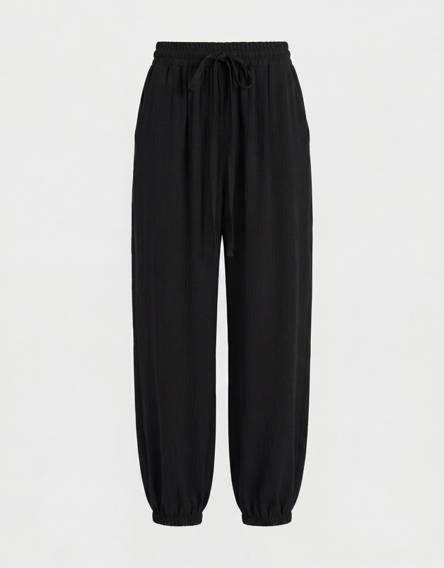 BONDI BORN - Ardea Balloon Pant - Black