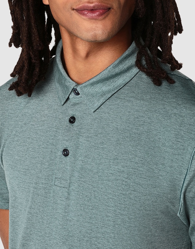 ASICS - Refined Texture Short Sleeve Polo-Shirt - Men's