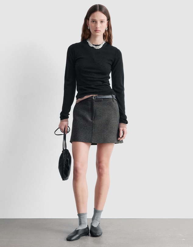 & Other Stories - Wool Mini Skirt