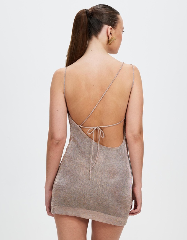Third Form - Heavy Metal Knit Cowl Mini Slip
