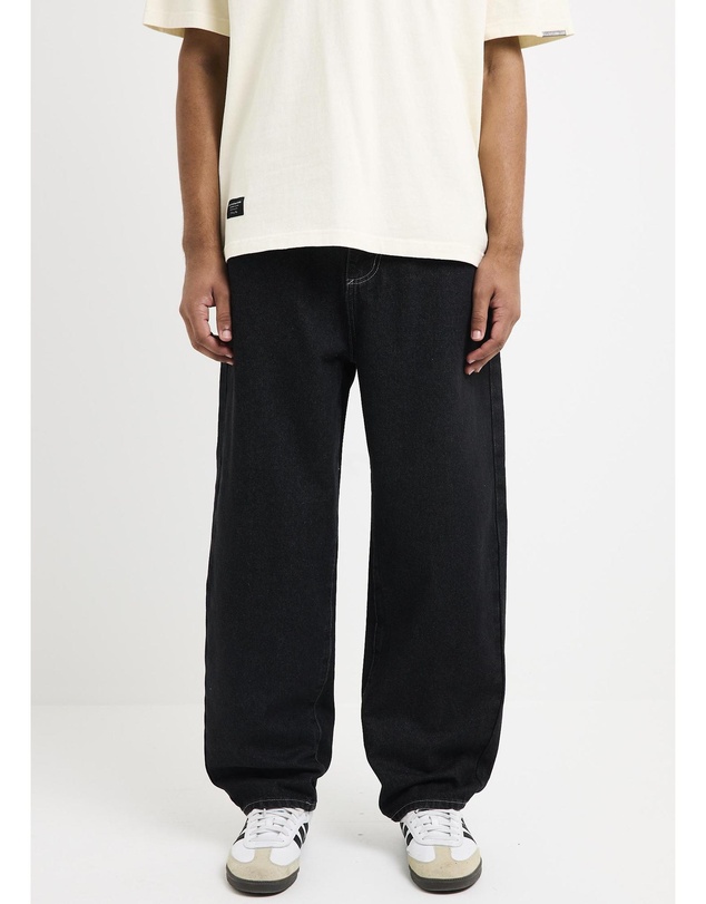 Black Noise White Rain - Aim Baggy Denim Jeans