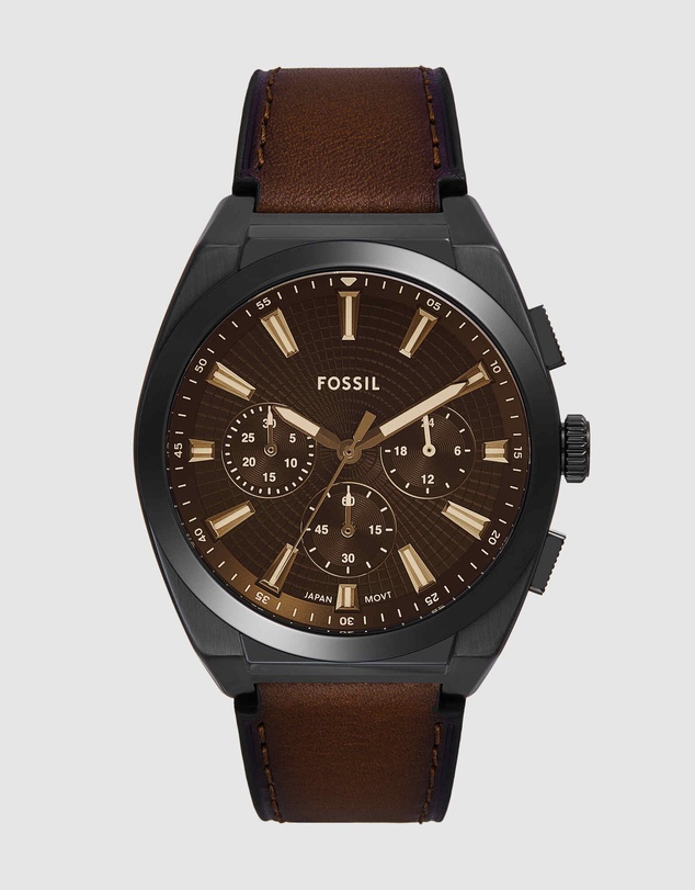 Fossil - Everett Brown Chronograph Watch