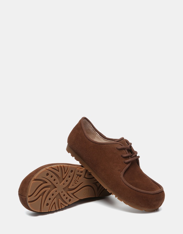 EVERAU - EverAU Ugg Brandon Cow Suede Upper Loafer Oxfords Flats