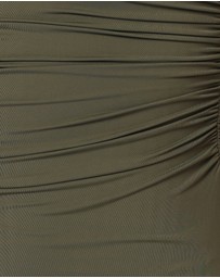 Petal & Pup - Brixley Strapless Maxi Dress - Khaki
