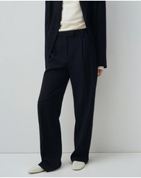 M.N.G - Pinstripe Suit Trousers