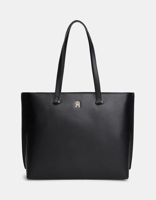 Tommy Hilfiger - Gold Detail Zipped Tote Bag
