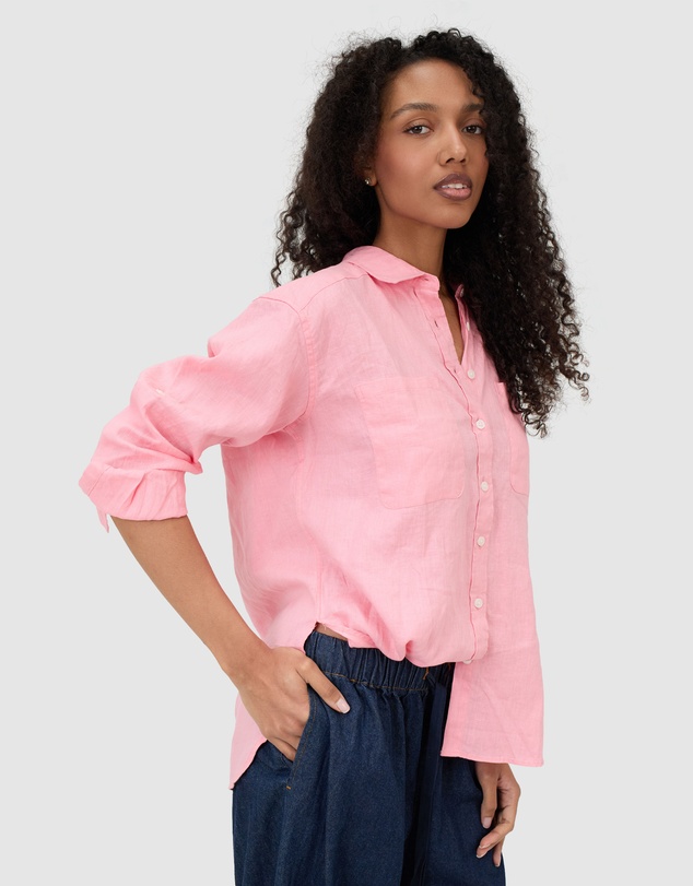 CAMIXA - Luna Oversize Linen Shirt
