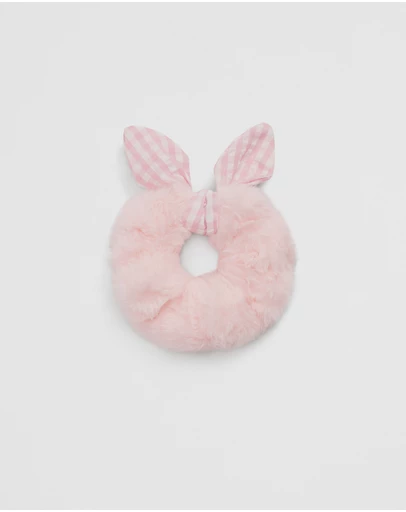 Country Road - Faux Fur Scrunchie