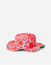 Rip Curl - Mixed Reversible UPF50 Bucket Hat- Girls