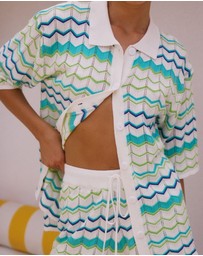 Seven Wonders - Andrea Knit Top