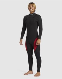 Quiksilver - Mens 3/2mm Mercury Chest Zip GBS Wetsuit