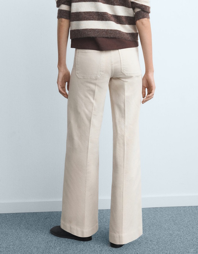 M.N.G - Wide-Leg Jeans With Pockets