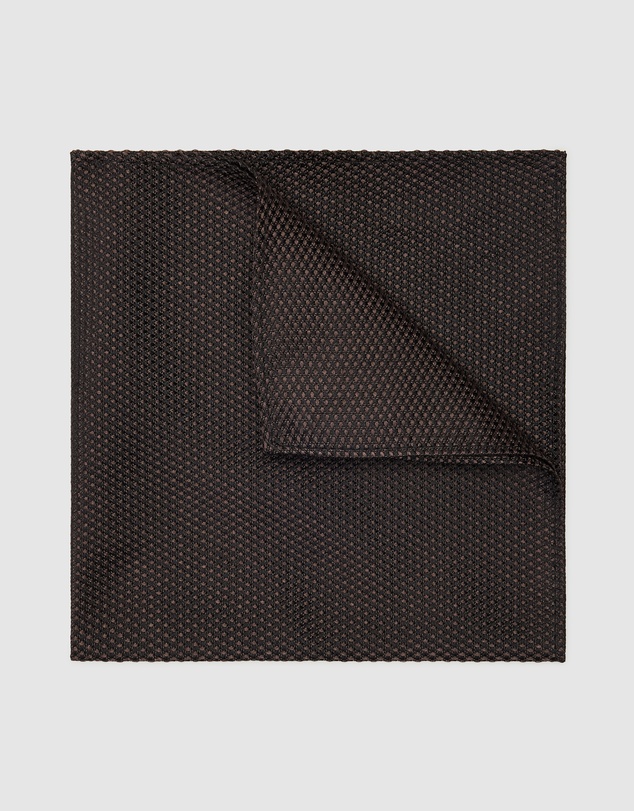 Politix - Silk Textured Two-tone Pocket Square