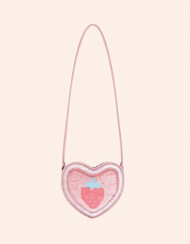 Huxbaby - Strawberry Sequin Heart Bag