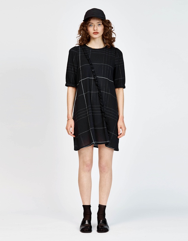 bul - Manta Mini Dress Black Check