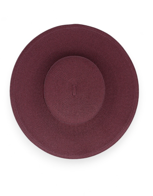 Morgan & Taylor - Macy Racewear Boater in Dark Cherry Red