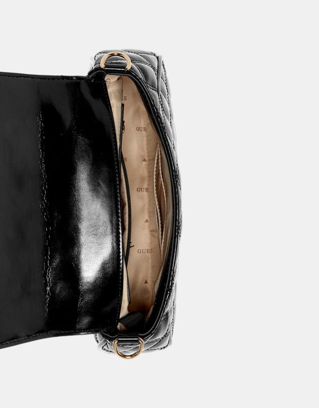 GUESS - Giully Top Handle Flap Bag