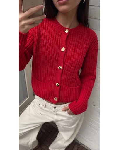 Atmos&Here - Gracie Chunky Knit Cardigan