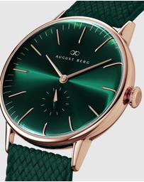 August Berg - Serenity 40mm Green Watch