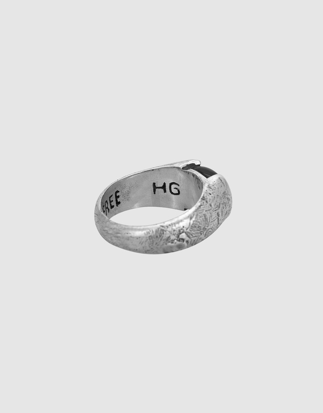 Haze & Glory - ICONIC EXCLUSIVE - Liberty Ring in Oxidised 925 Silver