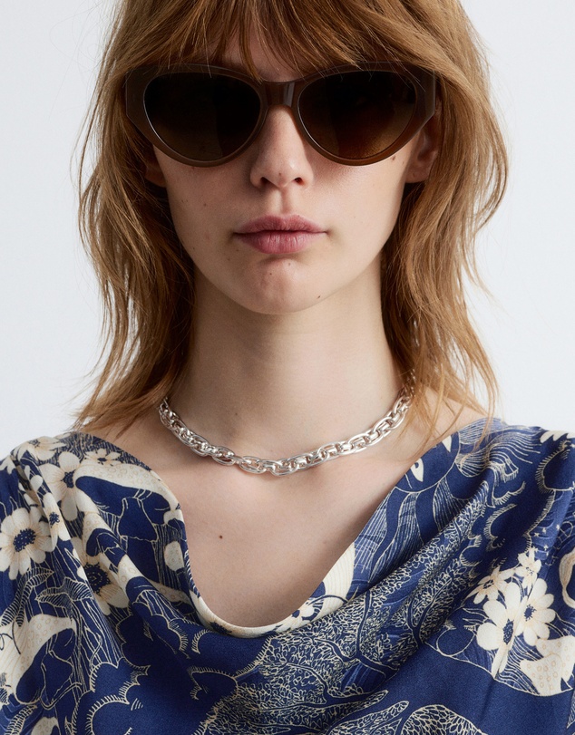 & Other Stories - Draped Cowl-Neck Top