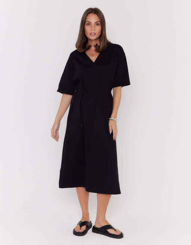 ALEXANDRA - Nix Midi Dress Black
