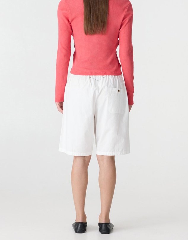 Bassike - Crushed Cotton Workwear Shorts