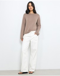 AERE - Nika Cotton Cashmere Knit Jumper