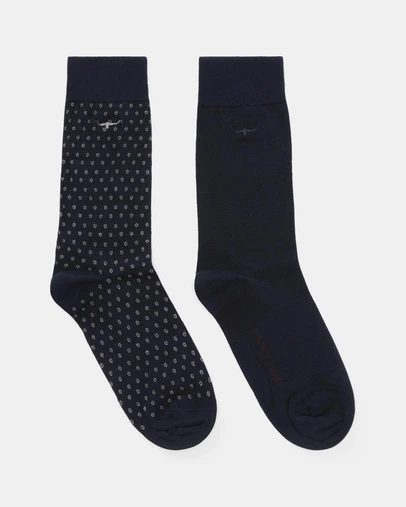 R.M.Williams - 2-Pack Nelson Polka Dot Socks