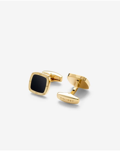 Calibre - Onyx Cufflinks