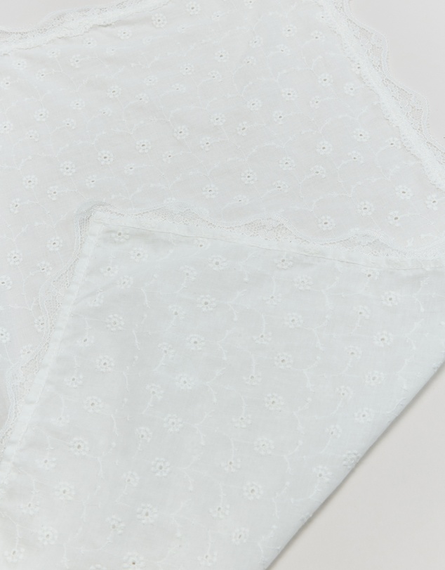 AERE - Lace Trim Head Scarf