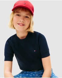 Tommy Hilfiger - Short Sleeve Chenille Sweater - Kids