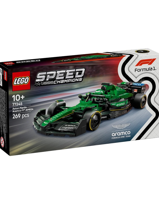 LEGO - 77245 Aston Martin Aramco F1 AMR24 Race Car