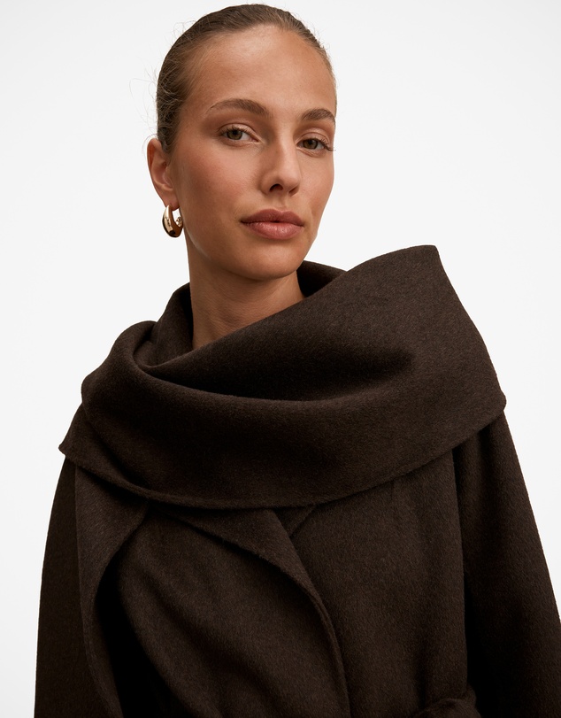 Forever New - Emily Felled Scarf Coat
