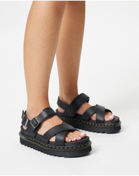 Dr Martens - Voss II Cross Strap Sandals - Women's