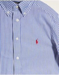 Polo Ralph Lauren - Striped Cotton Poplin Shirt - Teens - ICONIC EXCLUSIVE