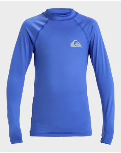 Quiksilver - Boys 8 to 16 Everyday Upf 50 Long Sleeve Rash Vest