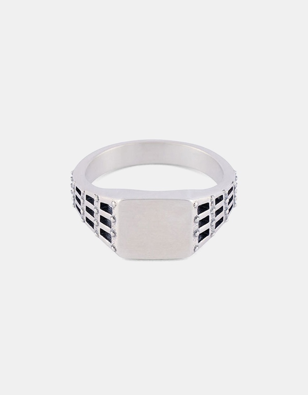 Serge DeNimes - Silver Portcullis Ring