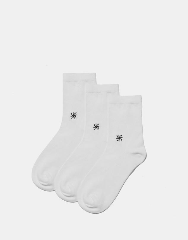 Clarks - 3-Pack Cloudsteppers Crew Socks