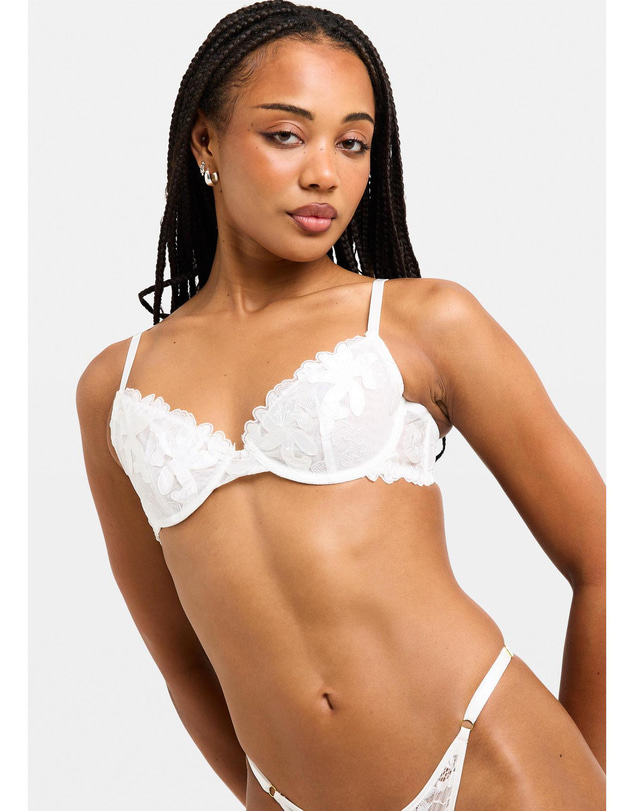 Love Notes - Ebba Embroidery Mesh Underwire