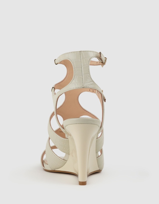 Edward Meller - SHERA90 Gladiator Sandal on Wedge
