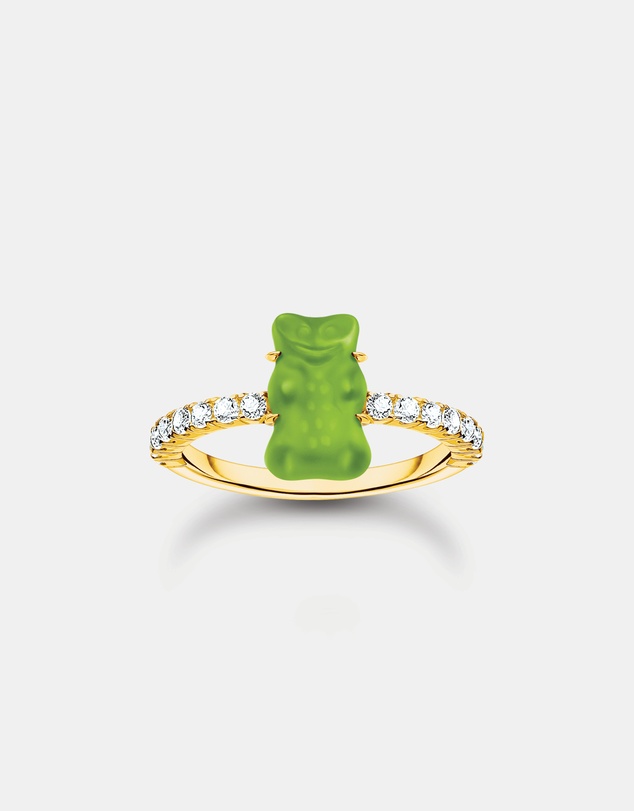 THOMAS SABO - HARIBO Apple Green Bear Ring